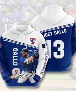 Mlb Texas Rangers 3D Hoodie Zip Hoodie Style 06