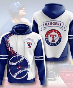 Mlb Texas Rangers 3D Hoodie Zip Hoodie Style 07