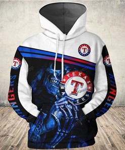 Mlb Texas Rangers 3D Hoodie Zip Hoodie Style 10