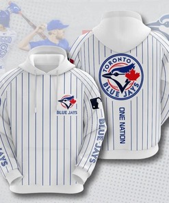 Mlb Toronto Blue Jays 3D Hoodie Zip Hoodie Style 04