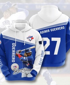 Mlb Toronto Blue Jays 3D Hoodie Zip Hoodie Style 05