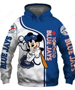 Mlb Toronto Blue Jays 3D Hoodie Zip Hoodie Style 08