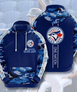 Mlb Toronto Blue Jays 3D Hoodie Zip Hoodie Style 10