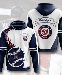 Mlb Washington Nationals 3D Hoodie Zip Hoodie Style 03