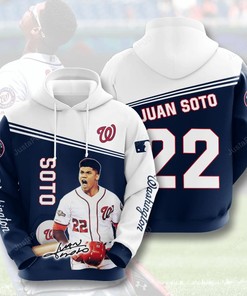 Mlb Washington Nationals 3D Hoodie Zip Hoodie Style 04