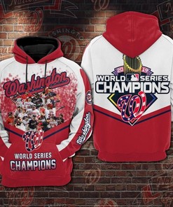 Mlb Washington Nationals 3D Hoodie Zip Hoodie Style 09