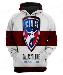 Mls Fc Dallas 3D Hoodie Zip Hoodie Style 01