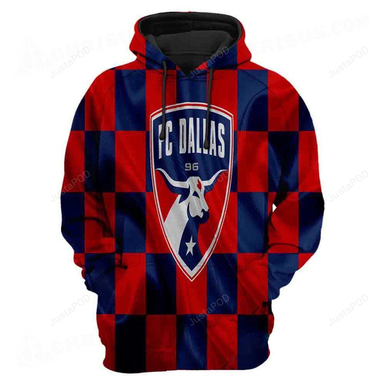 Mls Fc Dallas 3D Hoodie Zip Hoodie Style 03