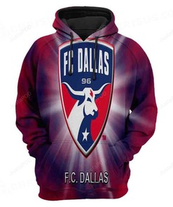 Mls Fc Dallas 3D Hoodie Zip Hoodie Style 04
