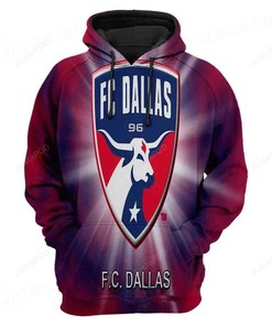 Mls Fc Dallas 3D Hoodie Zip Hoodie Style 04