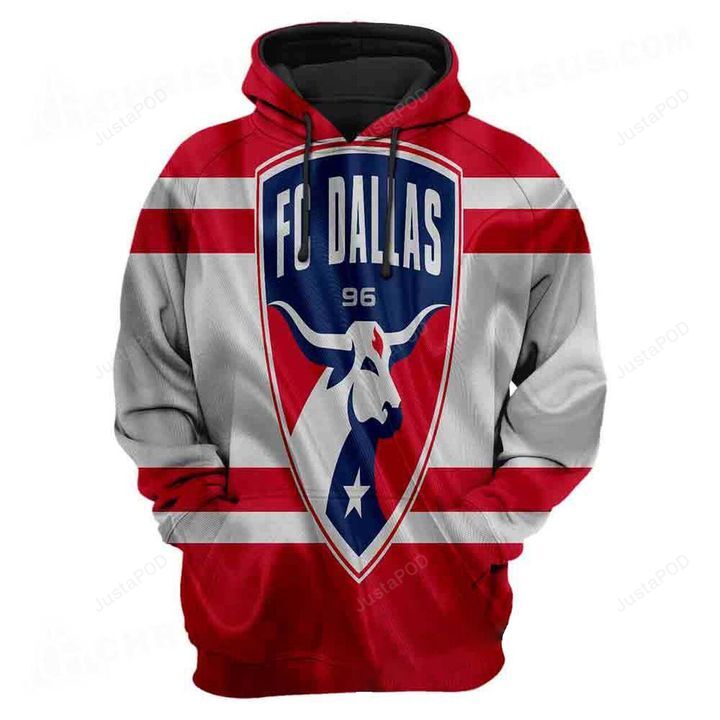 Mls Fc Dallas 3D Hoodie Zip Hoodie Style 07