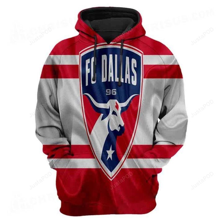 Mls Fc Dallas 3D Hoodie Zip Hoodie Style 07