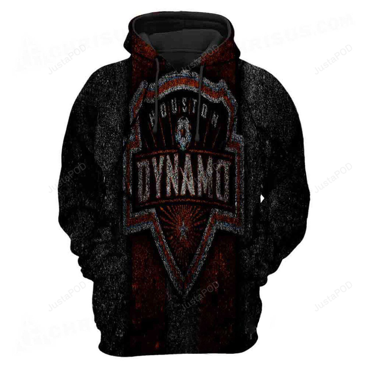 Mls Houston Dynamo 3D Hoodie Zip Hoodie Style 02