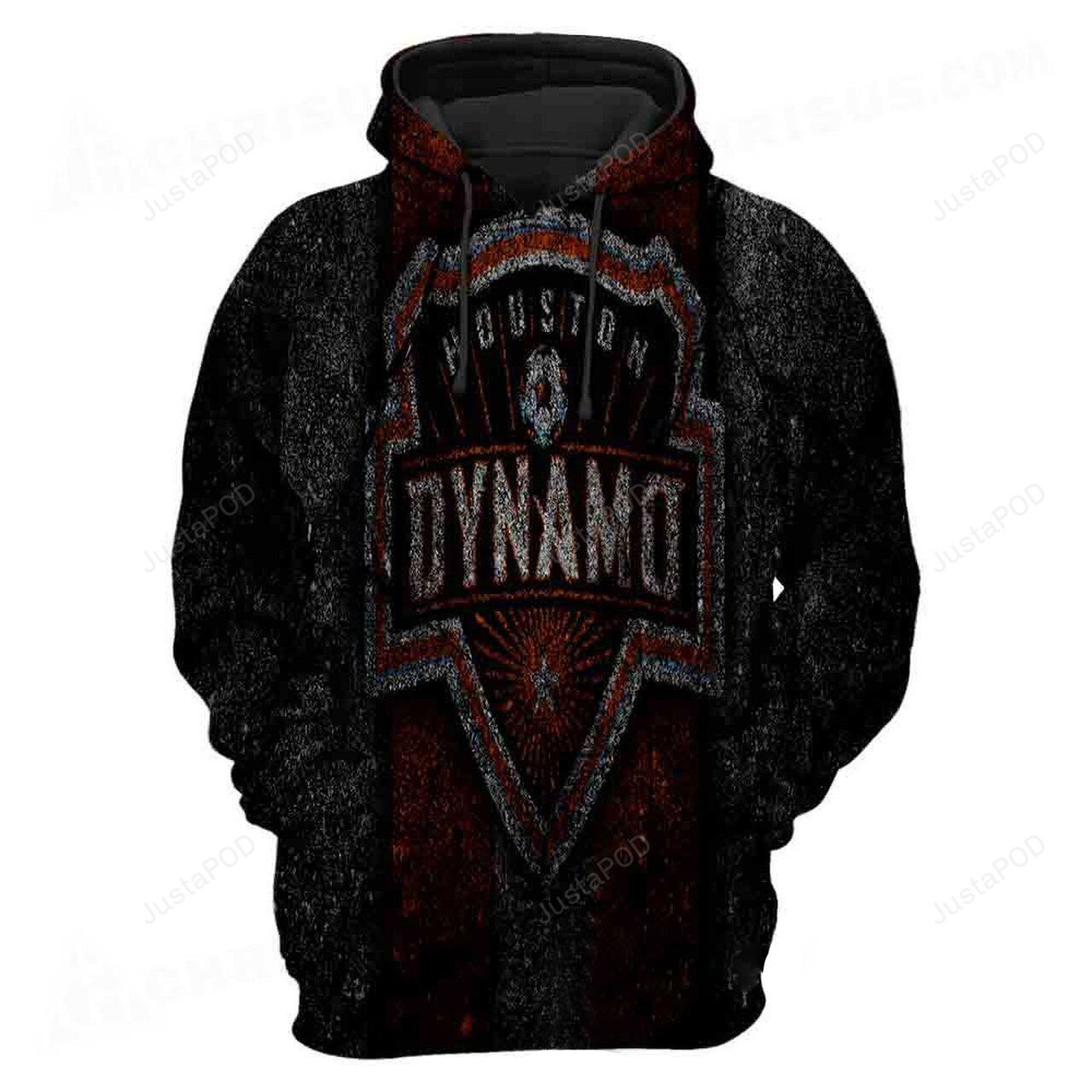 Mls Houston Dynamo 3D Hoodie Zip Hoodie Style 02