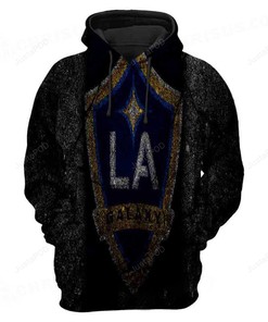 Mls La Galaxy 3D Hoodie Zip Hoodie Style 01