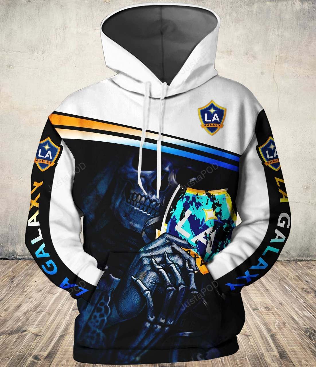 Mls La Galaxy 3D Hoodie Zip Hoodie Style 04