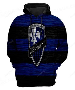 Mls Montreal Impact 3D Hoodie Zip Hoodie Style 01