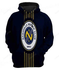 Mls Nashville Sc 3D Hoodie Zip Hoodie Style 03