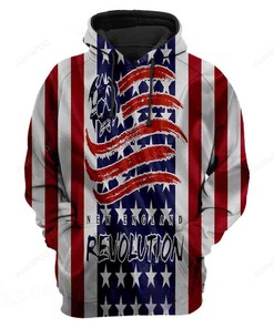 Mls New England Revolution 3D Hoodie Zip Hoodie Style 01