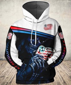 Mls New England Revolution 3D Hoodie Zip Hoodie Style 02