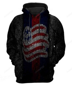 Mls New England Revolution 3D Hoodie Zip Hoodie Style 03
