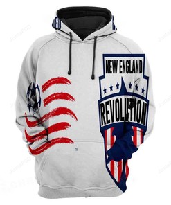 Mls New England Revolution 3D Hoodie Zip Hoodie Style 05