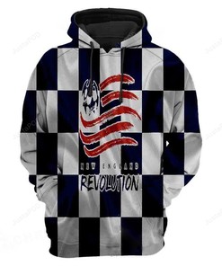 Mls New England Revolution 3D Hoodie Zip Hoodie Style 06