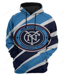 Mls New York City Fc 3D Hoodie Zip Hoodie Style 01