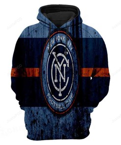 Mls New York City Fc 3D Hoodie Zip Hoodie Style 02