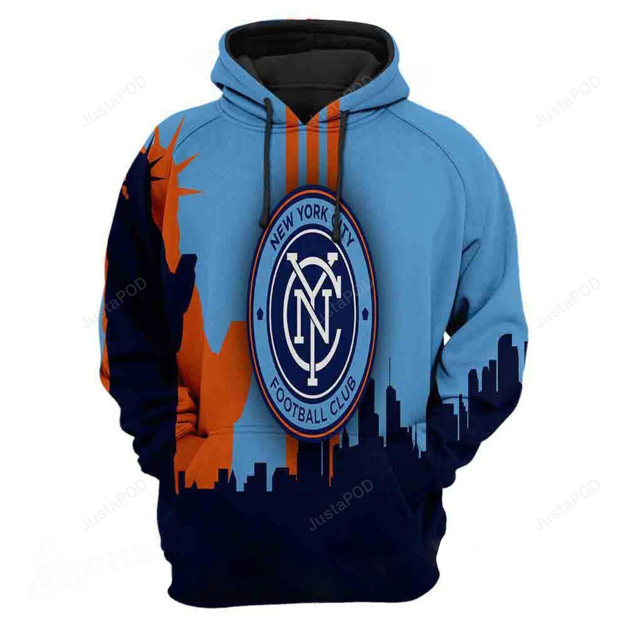 Mls New York City Fc 3D Hoodie Zip Hoodie Style 05