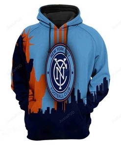 Mls New York City Fc 3D Hoodie Zip Hoodie Style 05
