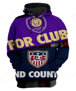 Mls Orlando City Sc 3D Hoodie Zip Hoodie Style 02