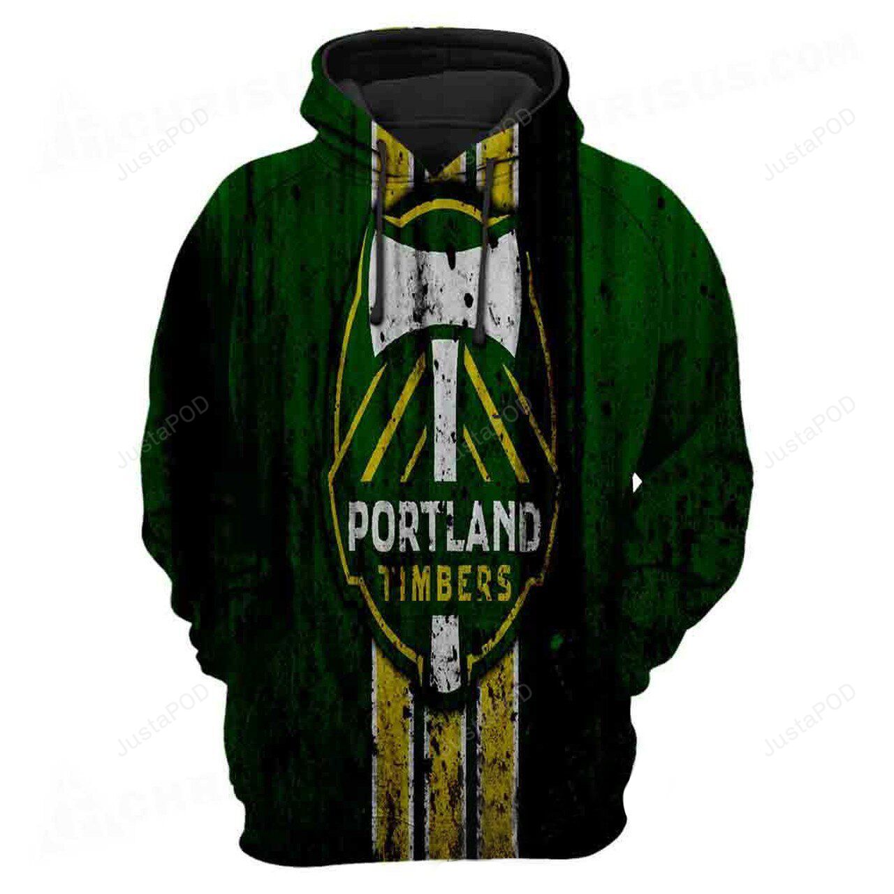 Mls Portland Timbers 3D Hoodie Zip Hoodie Style 03