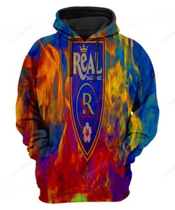 Mls Real Salt Lake 3D Hoodie Zip Hoodie Style 08