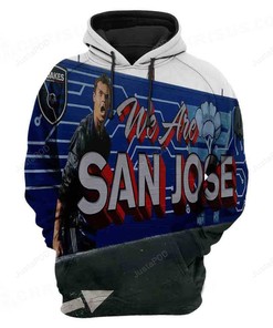 Mls San Jose Earthquakes Fc 3D Hoodie Zip Hoodie Style 03