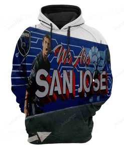 Mls San Jose Earthquakes Fc 3D Hoodie Zip Hoodie Style 03