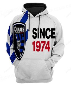 Mls San Jose Earthquakes Fc 3D Hoodie Zip Hoodie Style 04