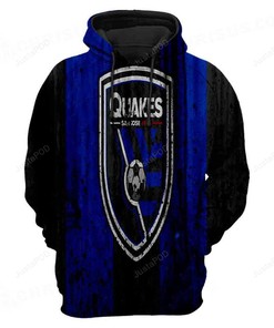 Mls San Jose Earthquakes Fc 3D Hoodie Zip Hoodie Style 05