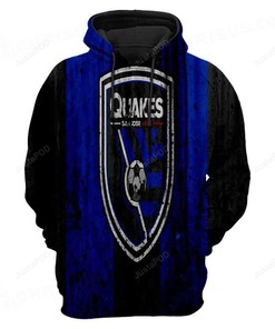Mls San Jose Earthquakes Fc 3D Hoodie Zip Hoodie Style 05
