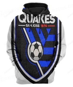 Mls San Jose Earthquakes Fc 3D Hoodie Zip Hoodie Style 06