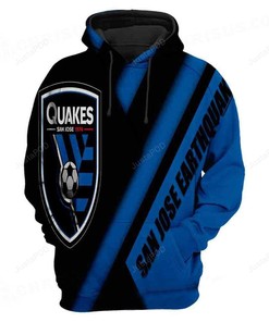 Mls San Jose Earthquakes Fc 3D Hoodie Zip Hoodie Style 08