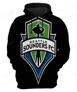 Mls Seattle Sounders Fc 3D Hoodie Zip Hoodie Style 02