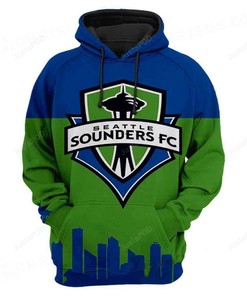 Mls Seattle Sounders Fc 3D Hoodie Zip Hoodie Style 03
