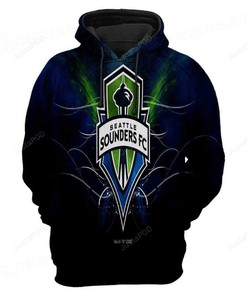 Mls Seattle Sounders Fc 3D Hoodie Zip Hoodie Style 05