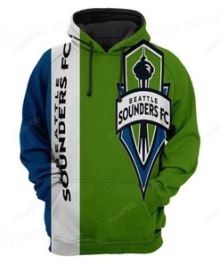 Mls Seattle Sounders Fc 3D Hoodie Zip Hoodie Style 06