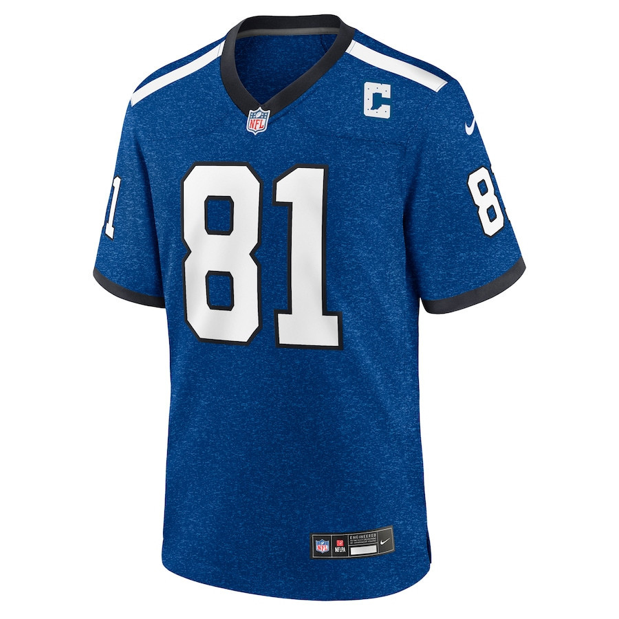 Mo Alie Cox 81 Indianapolis Colts Indiana Nights Alternate Game Men Jersey - Royal