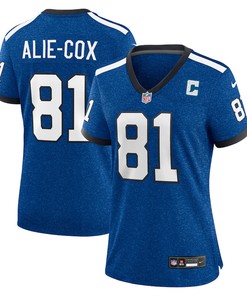 Mo Alie Cox 81 Indianapolis Colts Indiana Nights Alternate Game Women Jersey - Royal