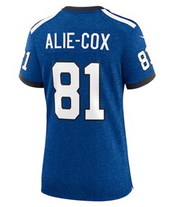 Mo Alie Cox 81 Indianapolis Colts Indiana Nights Alternate Game Women Jersey - Royal