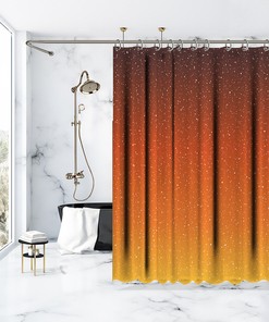 Modern Artwork Pink Green Abstract Fabric Shower Curtain for Bathroom - Bathroom Decor