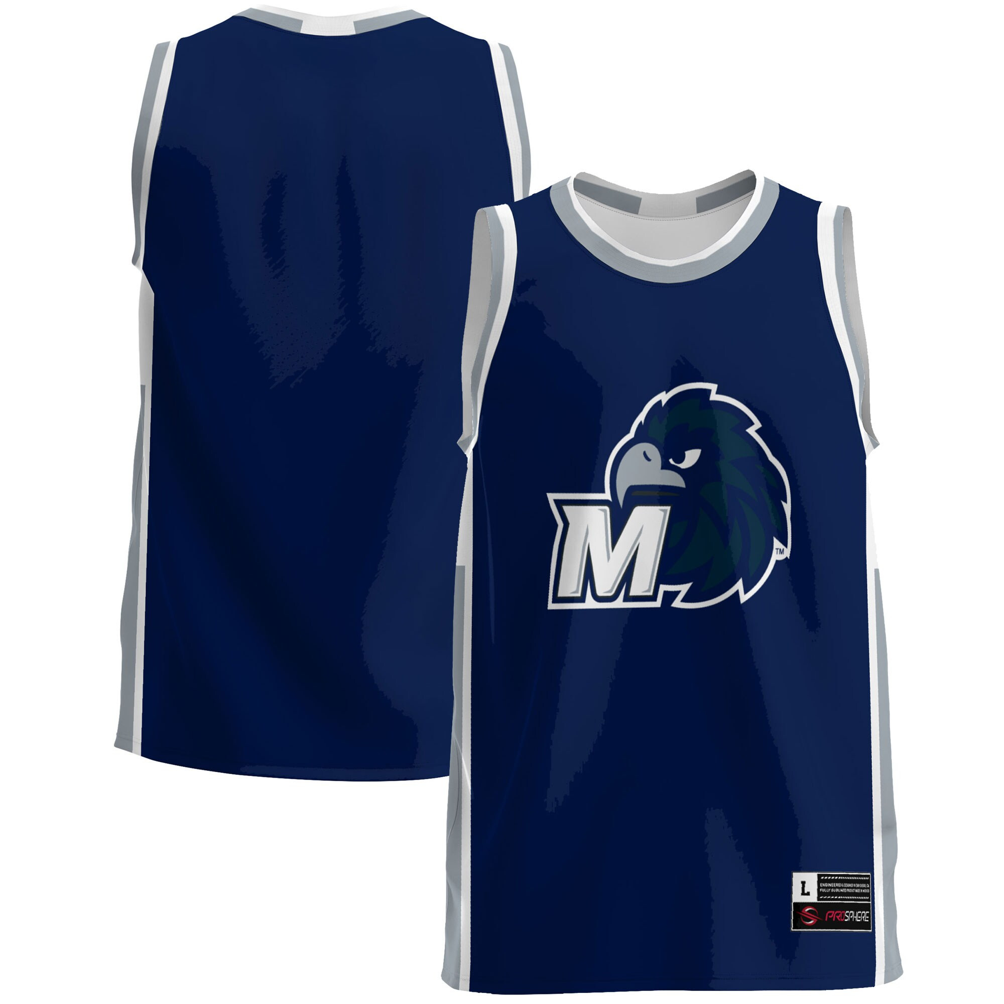 Monmouth Hawks Basketball Jersey - Royal Ncaa